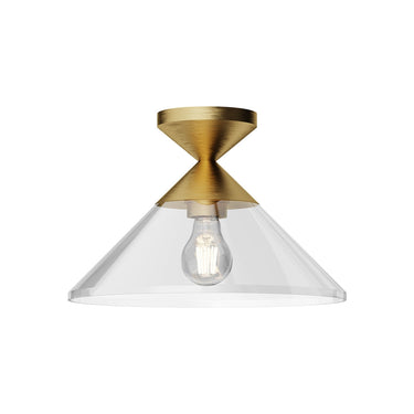 Alora Mood Mauer SF521012 12 Inch Semi-Flush Mount
