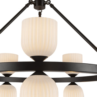 Alora Mood Nelly CH442626 26 Inch Chandelier 20