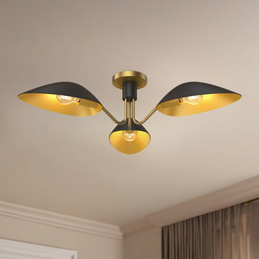 Alora Mood Oscar SF550332 32 Inch Semi-Flush Mount 2