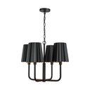 Alora Mood Plisse CH528423 23 Inch Chandelier 3