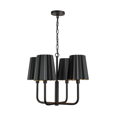 Alora Mood Plisse CH528423 23 Inch Chandelier 3