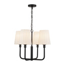 Alora Mood Plisse CH628423 23 Inch Chandelier 5