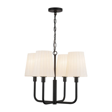Alora Mood Plisse CH628423 23 Inch Chandelier 5