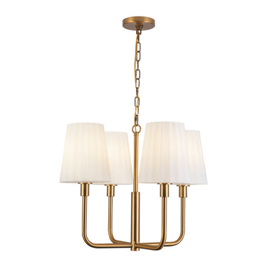 Alora Mood Plisse CH628423 23 Inch Chandelier