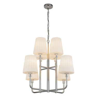 Alora Mood Plisse CH628830 30 Inch Chandelier 3