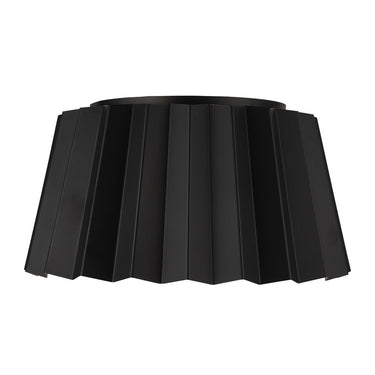 Alora Mood Plisse FM528514 14 Inch Flush Mount 3