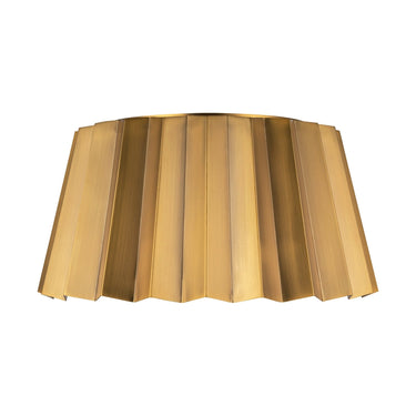 Alora Mood Plisse FM528514 14 Inch Flush Mount
