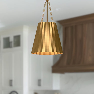 Alora Mood Plisse PD528012 12 Inch Pendant 1