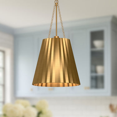Alora Mood Plisse PD528116 16 Inch Pendant 2