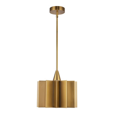 Alora Mood Plisse PD528412 12 Inch Pendant