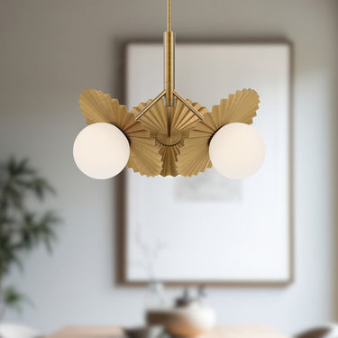 Alora Mood Plume CH501322 21 Inch Chandelier 1