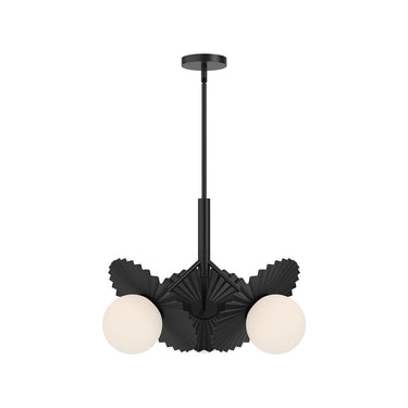 Alora Mood Plume CH501322 21 Inch Chandelier 3