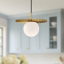 Alora Mood Plume PD501212 12 Inch Pendant 1