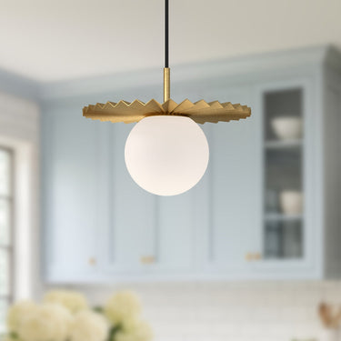 Alora Mood Plume PD501212 12 Inch Pendant 1