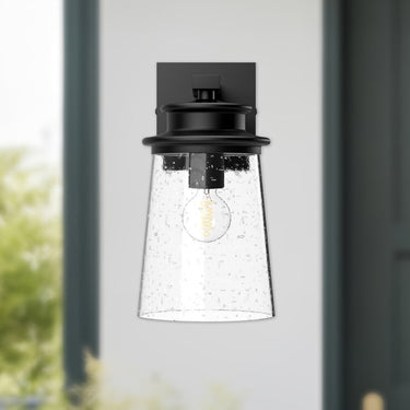 Alora Mood Quincy EW533006BKCB 6 Inch Exterior Wall Sconce 1