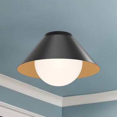Alora Mood Remy FM485214 14 Inch Flush Mount 4