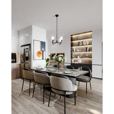 Alora Mood Salem CH570423 23 Inch Chandelier 4