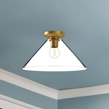 Alora Mood Salem FM570314 14 Inch Flush Mount 1