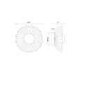 Alora Mood Soleil WV436910 10 Inch LED Wall/Vanity Light 6