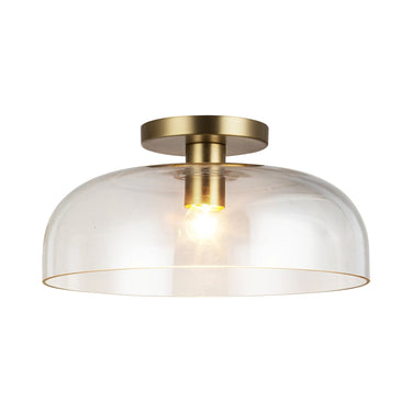 Alora Mood Sylvia SF515712 12 Inch Semi-Flush Mount