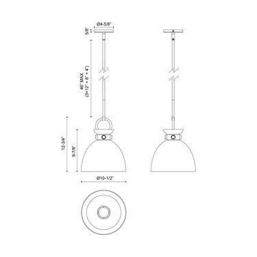 Alora Mood Waldo PD411811 11 Inch Pendant 2