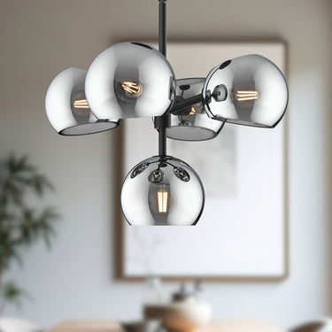 Alora Mood Willow CH548518 18 Inch Chandelier 12