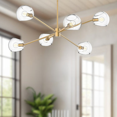 Alora Mood Willow CH548637 37 Inch Chandelier 2