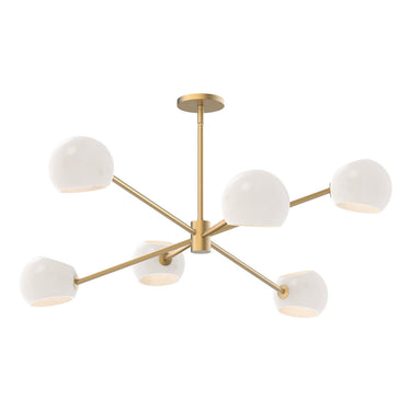 Alora Mood Willow CH548637 37 Inch Chandelier 6