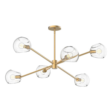 Alora Mood Willow CH548637 37 Inch Chandelier