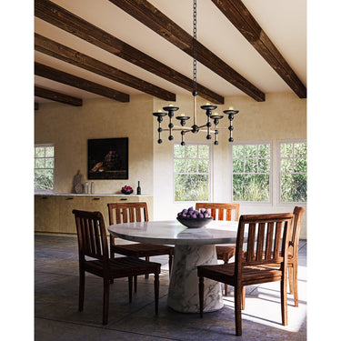 Alora Nadine 6 Light Chandelier - Crescent Harbor