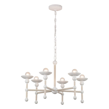 Alora Nadine 6 Light Chandelier - Crescent Harbor