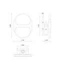 Alora Odin 1 Light Wall/Vanity Light - Crescent Harbor