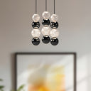 Alora Onyx LED Multi Pendant 3 Head - Crescent Harbor