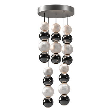 Alora Onyx LED Multi Pendant 5 Head - Crescent Harbor