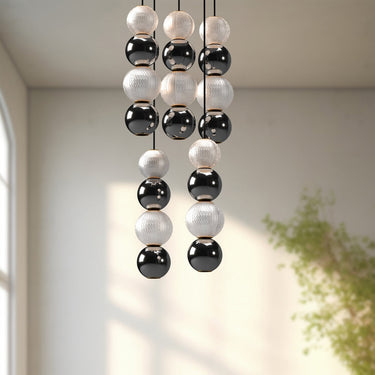 Alora Onyx LED Multi Pendant 5 Head - Crescent Harbor