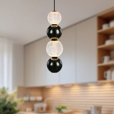 Alora Onyx LED Pendant - Crescent Harbor