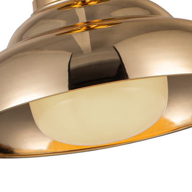 Alora Palmetto 1 Light Semi-Flush Mount - Crescent Harbor