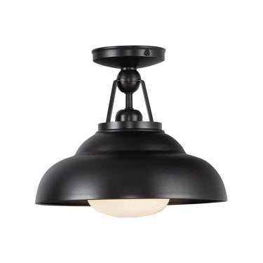 Alora Palmetto 1 Light Semi-Flush Mount - Crescent Harbor