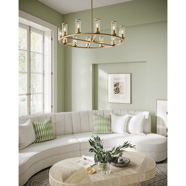 Alora Revolve 12 Light 33 Inch Chandelier - Crescent Harbor