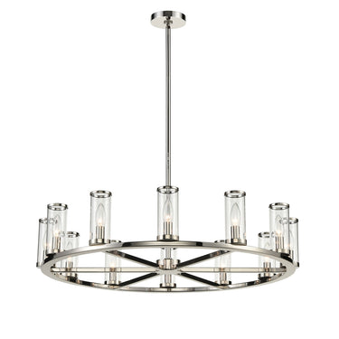 Alora Revolve 12 Light 33 Inch Chandelier - Crescent Harbor
