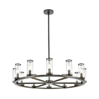 Alora Revolve 12 Light 33 Inch Chandelier - Crescent Harbor
