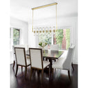 Alora Revolve 14 Light Linear Pendant - Crescent Harbor