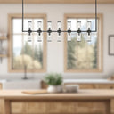 Alora Revolve 14 Light Linear Pendant - Crescent Harbor