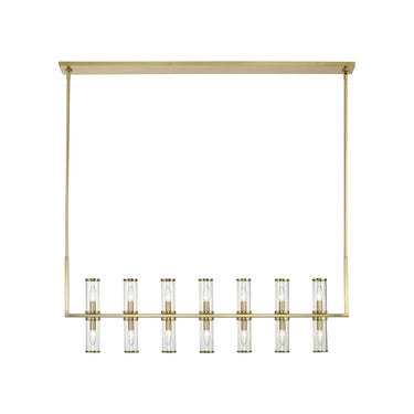 Alora Revolve 14 Light Linear Pendant - Crescent Harbor