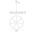 Alora Revolve 21 Light Chandelier - Crescent Harbor