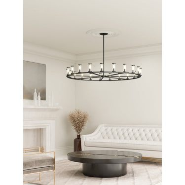 Alora Revolve 21 Light Chandelier - Crescent Harbor