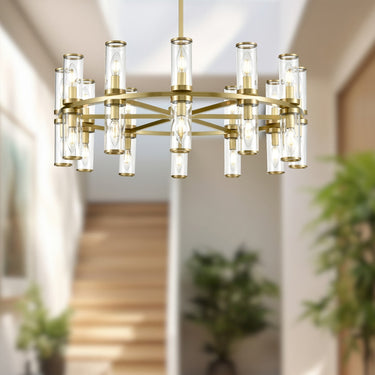 Alora Revolve 24 Light Chandelier - Crescent Harbor