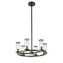 Alora Revolve 6 Light Chandelier - Crescent Harbor
