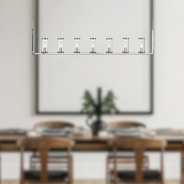 Alora Revolve 7 Light Linear Pendant - Crescent Harbor