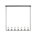 Alora Revolve 7 Light Linear Pendant - Crescent Harbor